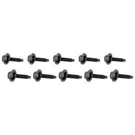 ALLSTAR PERFORMANCE 16553 Body Bolt 1-1/8in 10pk Black