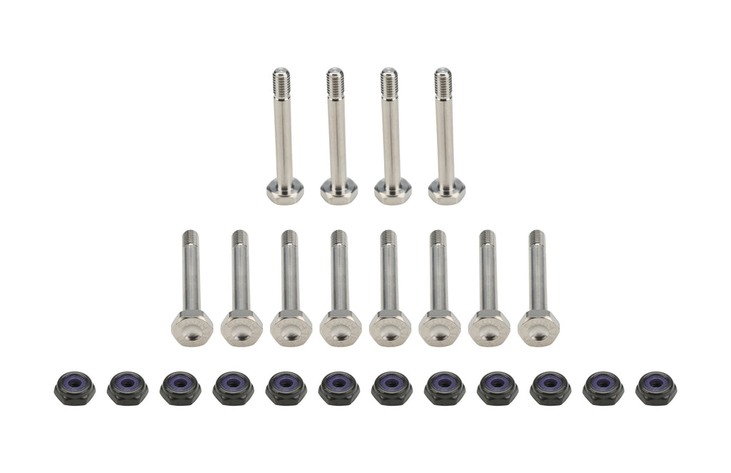 ALLSTAR PERFORMANCE 17016 Nerf Bar and Bumper Kit Titanium