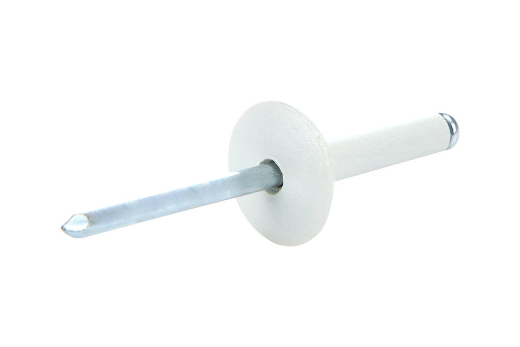 ALLSTAR PERFORMANCE 18051 Lg Hd Rivet White Alum 250pk