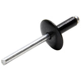 ALLSTAR PERFORMANCE 18053 Lg Hd Rivet Black Alum 250pk
