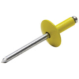 ALLSTAR PERFORMANCE 18056 Lg Hd Rivet Yellow Alum 250pk