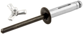 ALLSTAR PERFORMANCE 18082 Sm Hd Rivet 250pk Black Flange Type