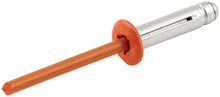 Load image into Gallery viewer, ALLSTAR PERFORMANCE ALL18084 ALLSTAR Performance Allstar ALL18084 Tri-Fold Aluminum Rivets - 3/8 Inch Head, 3/16 Inch Mandrel - Orange Flange - Set of 250