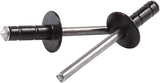 ALLSTAR PERFORMANCE 18087 Med Hd Rivet Black 250pk Multi Grip