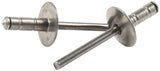 ALLSTAR PERFORMANCE 18094 Lg Hd Rivet Silver 250pk Multi Grip