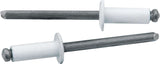ALLSTAR PERFORMANCE 18114 Sm Hd Rivet White 250pk