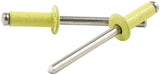 ALLSTAR PERFORMANCE 18139 Sm Hd Rivet Yellow Alum 250pk