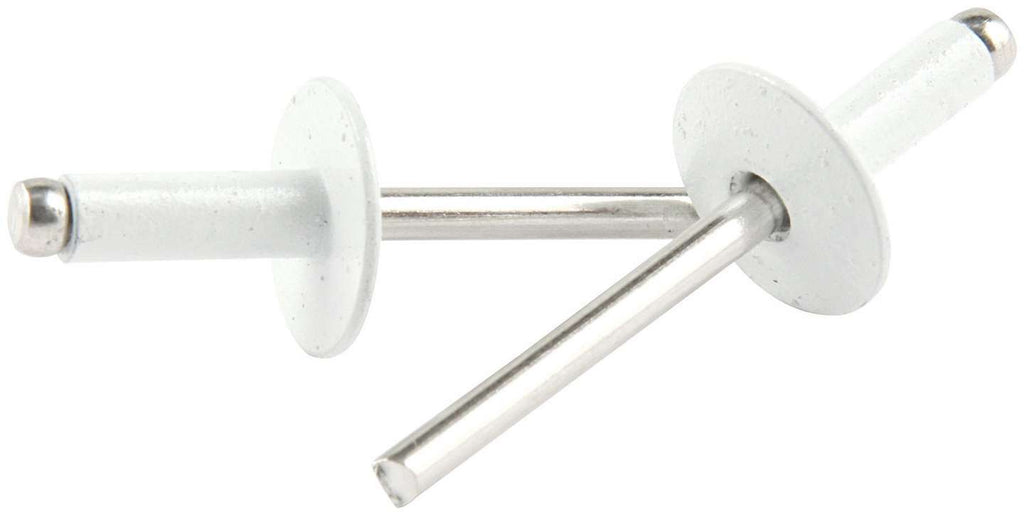 ALLSTAR PERFORMANCE 18158 Lg Hd Rivet White Alum 250pk