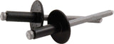 ALLSTAR PERFORMANCE 18168 Lg Hd Rivet 250Pk Black