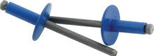 Load image into Gallery viewer, ALLSTAR PERFORMANCE 18176 Lg Hd Rivet 250Pk Chevron Blue