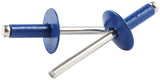 ALLSTAR PERFORMANCE 18177 Lg Hd Rivet Blue Alum 250pk Chevron