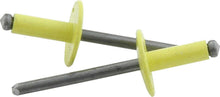 Load image into Gallery viewer, ALLSTAR PERFORMANCE 18180 Lg Hd Rivet 250Pk Yellow
