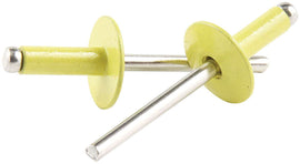 ALLSTAR PERFORMANCE 18181 Lg Hd Rivet Yellow Alum 250pk