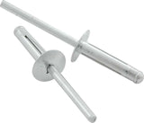 ALLSTAR PERFORMANCE 18183 Md Hd Rivet 250Pk Silver Flange Type Alum Mandrel