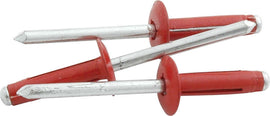 ALLSTAR PERFORMANCE 18189 Md Hd Rivet 250Pk Red Flange Type Alum Mandrel