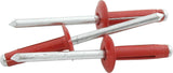 ALLSTAR PERFORMANCE 18189 Md Hd Rivet 250Pk Red Flange Type Alum Mandrel