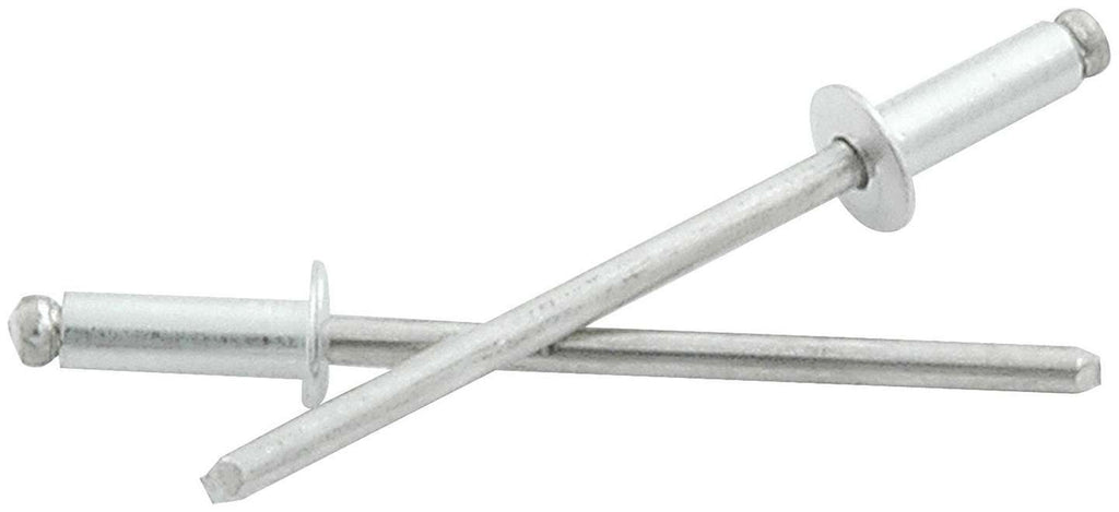 ALLSTAR PERFORMANCE 18191 1/8in Alum Rivet Silver 25Pk   1/8in-1/4in