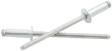 ALLSTAR PERFORMANCE 18191 1/8in Alum Rivet Silver 25Pk   1/8in-1/4in