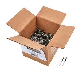 ALLSTAR PERFORMANCE 18193 1/8in Alum Rivet Black 500pk 1/8in-1/4in