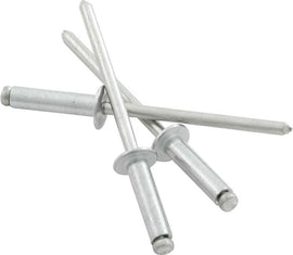 ALLSTAR PERFORMANCE 18194 1/8in Alum Rivet Silver 25Pk 5/16in-3/8in