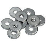 ALLSTAR PERFORMANCE 18200 1/8in Back Up Washers 500Pk Aluminum