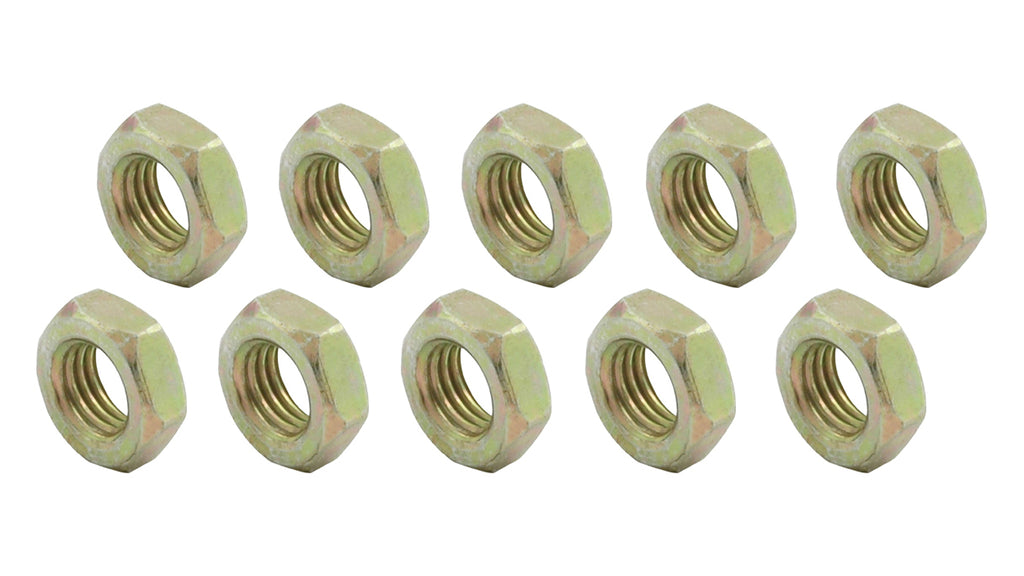 ALLSTAR PERFORMANCE 18255-10 3/8-24 LH Steel Jam Nuts 10pk