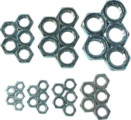 ALLSTAR PERFORMANCE 18290 RH Jam Nut Assortment Steel