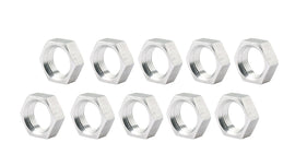 ALLSTAR PERFORMANCE 18296-10 5/8-18 RH Alum Jam Nuts Thin O.D. 10pk