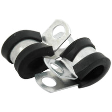 Load image into Gallery viewer, ALLSTAR PERFORMANCE 18302-50 Aluminum Line Clamps 3/8in 50pk