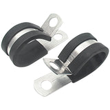 ALLSTAR PERFORMANCE 18303 Aluminum Line Clamps 1/2in 10pk