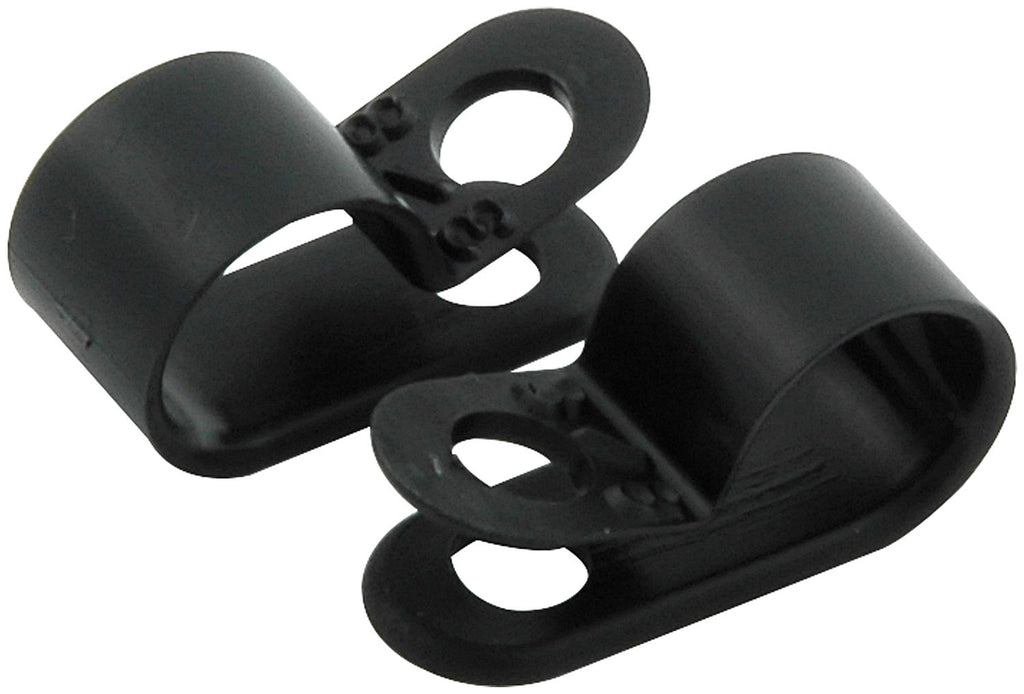 ALLSTAR PERFORMANCE 18312-50 Nylon Line Clamps 3/8in 50pk