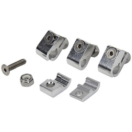 ALLSTAR PERFORMANCE 18321 2pc Alum Line Clamps 1/4in 4pk