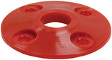 ALLSTAR PERFORMANCE 18432 Scuff Plate Plastic Red 4pk