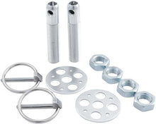 Load image into Gallery viewer, ALLSTAR PERFORMANCE 18476 LW Alum Hood Pin Kit 1/2in Silver