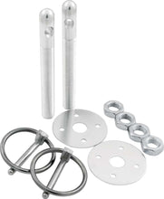 Load image into Gallery viewer, ALLSTAR PERFORMANCE 18480 Alum Hood Pin Kit 3/8in Silver