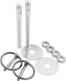 ALLSTAR PERFORMANCE 18480 Alum Hood Pin Kit 3/8in Silver