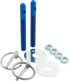 ALLSTAR PERFORMANCE 18482 Alum Hood Pin Kit 3/8in Blue