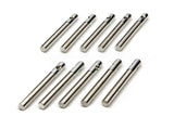 ALLSTAR PERFORMANCE 18487-10 Aluminum Hood Pins 3/8in Silver 10pk