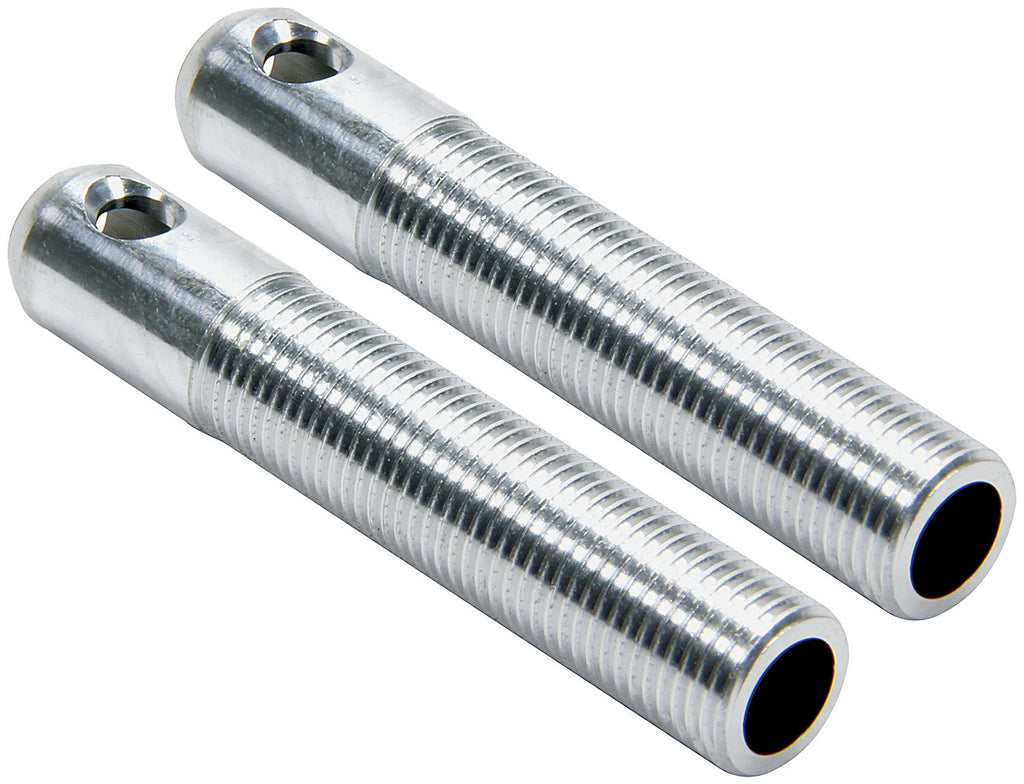 ALLSTAR PERFORMANCE 18492 L/W Aluminum Hood Pins 3/8in Silver 2pk