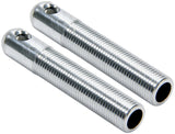 ALLSTAR PERFORMANCE 18494 L/W Aluminum Hood Pins 1/2in Silver 2pk