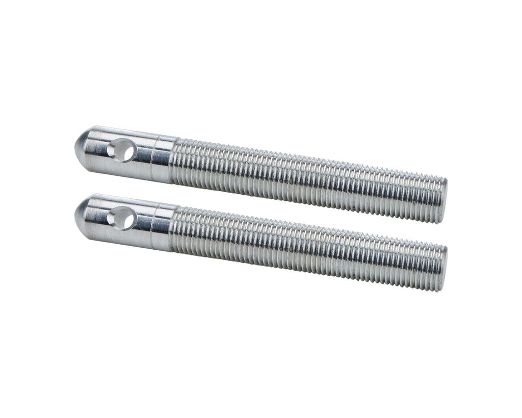 ALLSTAR PERFORMANCE 18498 Alum Hood Pins 1/2in w/ 3/16in Hole 2pkSilver