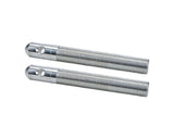 ALLSTAR PERFORMANCE 18498 Alum Hood Pins 1/2in w/ 3/16in Hole 2pkSilver