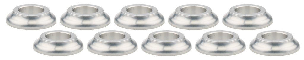 ALLSTAR PERFORMANCE ALL18590-10 Allstar Performance ALL18590-10 Tapered Aluminum Spacers, 1/2 Inch Inner Diameter, 1/4 Inch Thickness, Set of 10