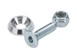ALLSTAR PERFORMANCE 18628 Countersunk Bolts 1/4in w/ 3/4in Washer 10pk