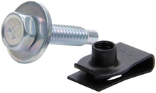 Load image into Gallery viewer, ALLSTAR PERFORMANCE 18656-50 Body Bolt Kit w/ Clips 50pk Silver