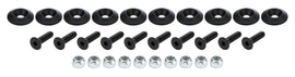 ALLSTAR PERFORMANCE 18680 Countersunk Bolt Kit Black 10pk