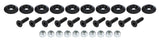 ALLSTAR PERFORMANCE 18680 Countersunk Bolt Kit Black 10pk
