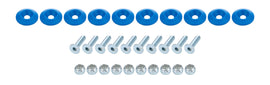 ALLSTAR PERFORMANCE 18683 Countersunk Bolt Kit Blue 10pk