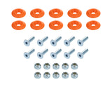 ALLSTAR PERFORMANCE 18684 Countersunk Bolt Kit Orange 10pk
