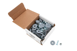 ALLSTAR PERFORMANCE 18685-50 Countersunk Bolt Kit Silver 50pk